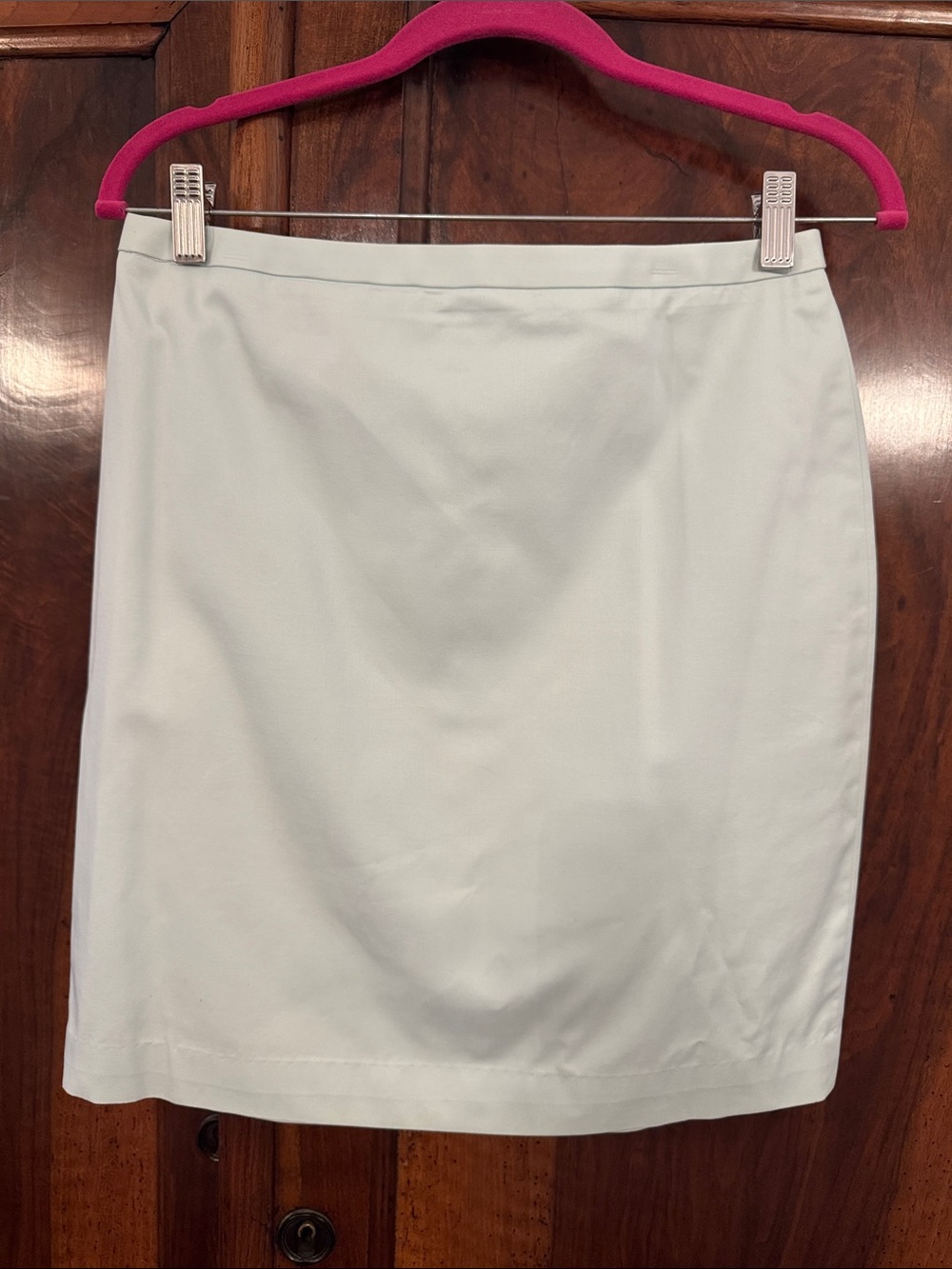 Brooks Brothers Pale Blue Pencil Skirt